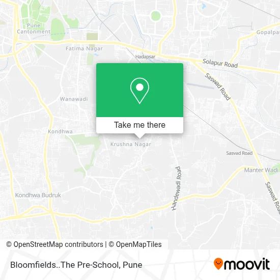 Bloomfields..The Pre-School map
