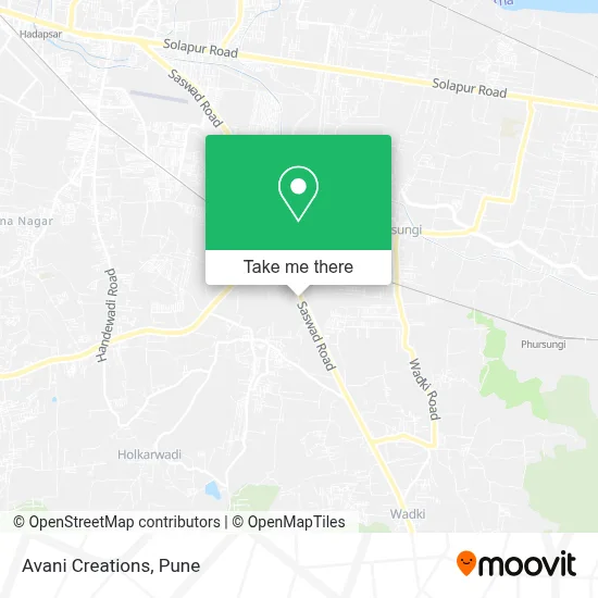 Avani Creations map