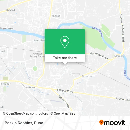 Baskin Robbins map