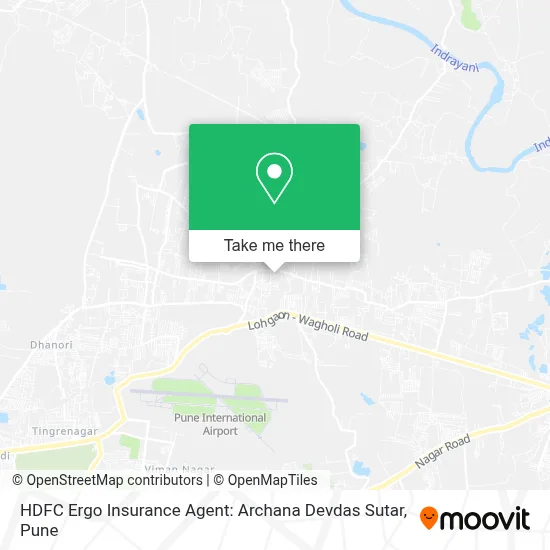 HDFC Ergo Insurance Agent: Archana Devdas Sutar map