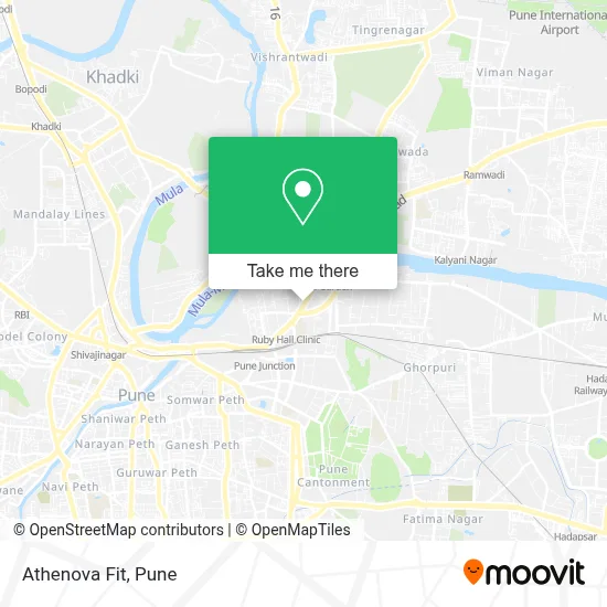 Athenova Fit map