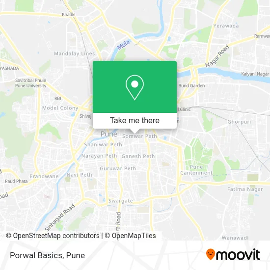 Porwal Basics map