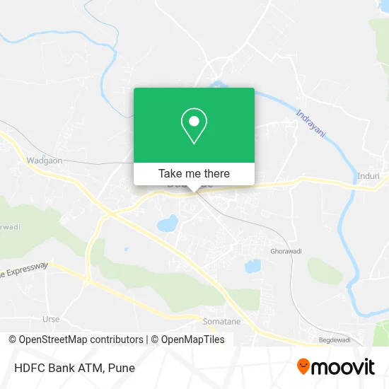 HDFC Bank Atm map