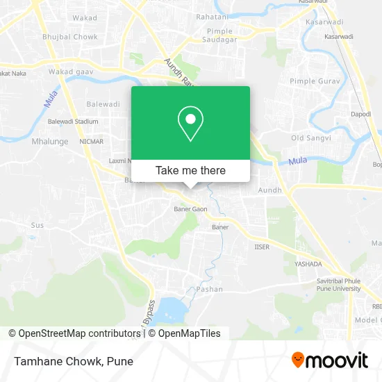Tamhane Chowk map