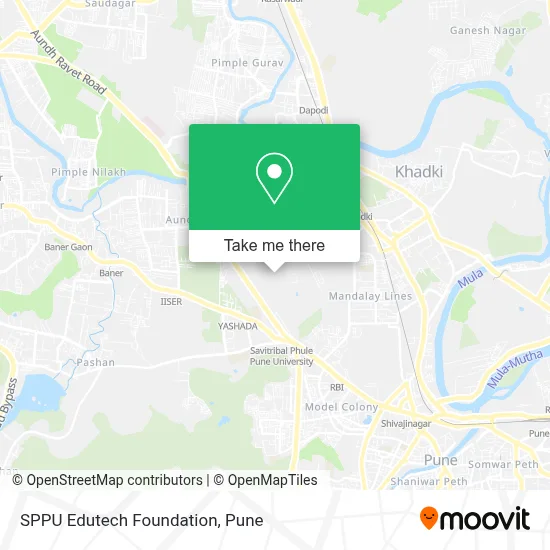 Sppu Edutech Foundation map