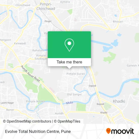 Evolve Total Nutrition Centre map