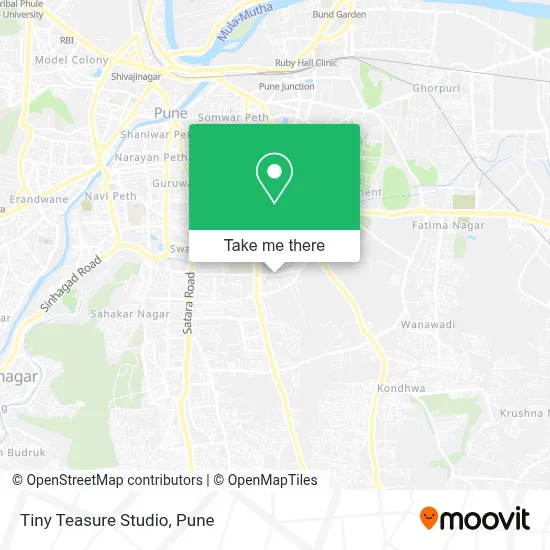 Tiny Teasure Studio map