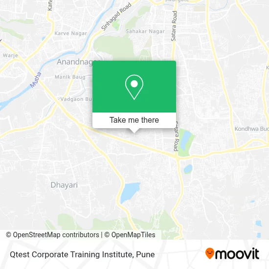 Qtest Corporate Training Institute map