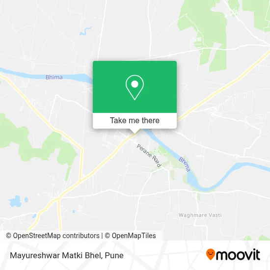 Mayureshwar Matki Bhel map