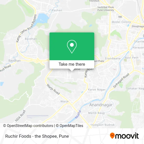 Ruchir Foods - the Shopee map