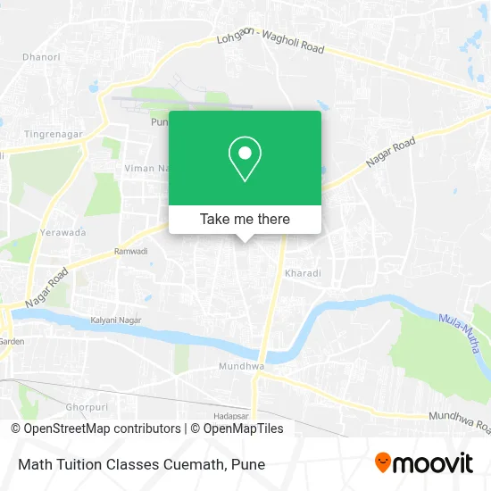 Math Tuition Classes Cuemath map