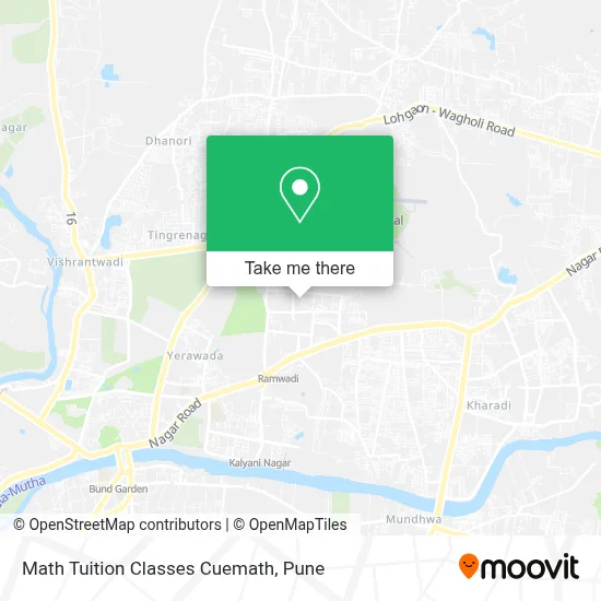 Math Tuition Classes Cuemath map