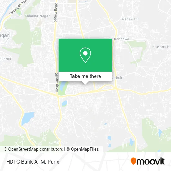 HDFC Bank Atm map