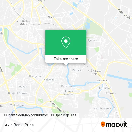 Axis Bank map