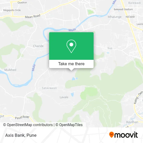 Axis Bank map