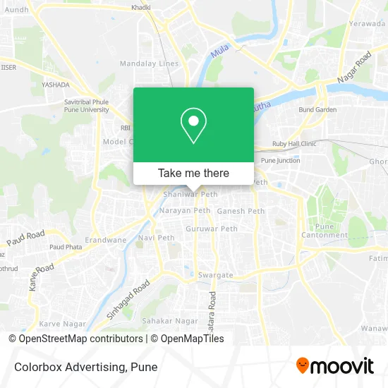 Colorbox Advertising map