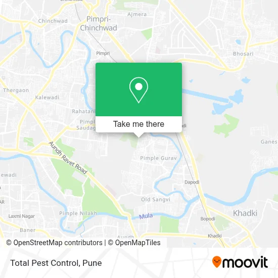 Total Pest Control map