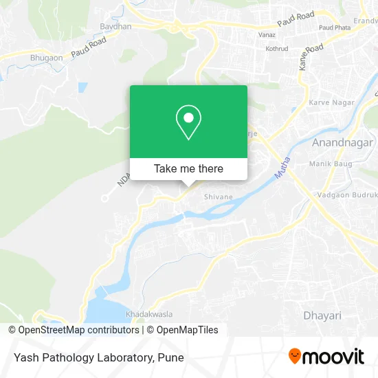 Yash Pathology Laboratory map