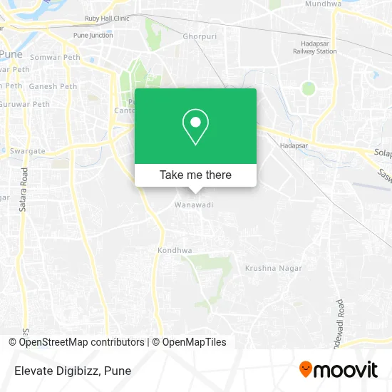 Elevate Digibizz map
