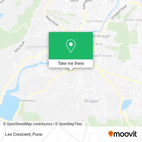 Lex Crescent map