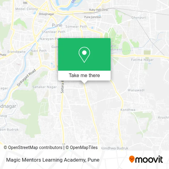 Magic Mentors Learning Academy map