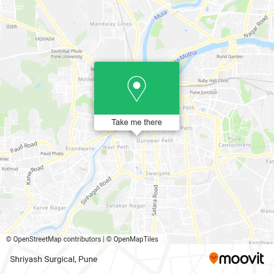 Shriyash Surgical map