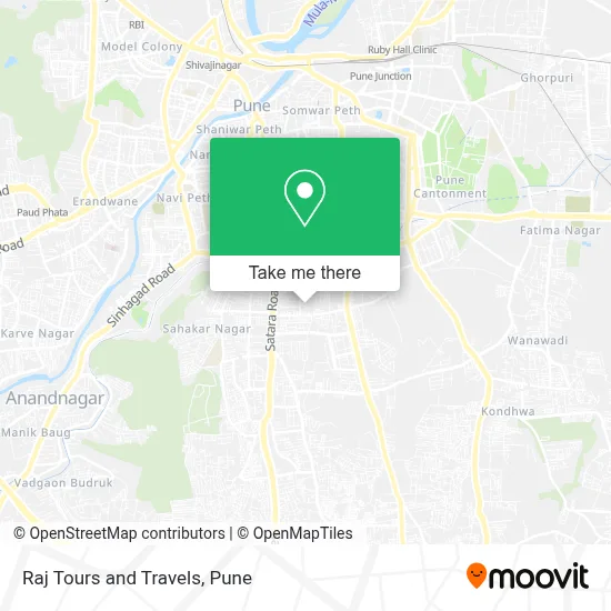 Raj Tours And Travels map