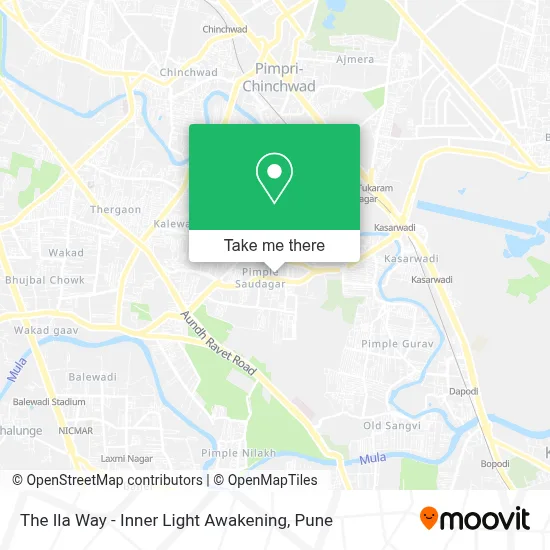 The Ila Way - Inner Light Awakening map