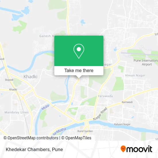 Khedekar Chambers map