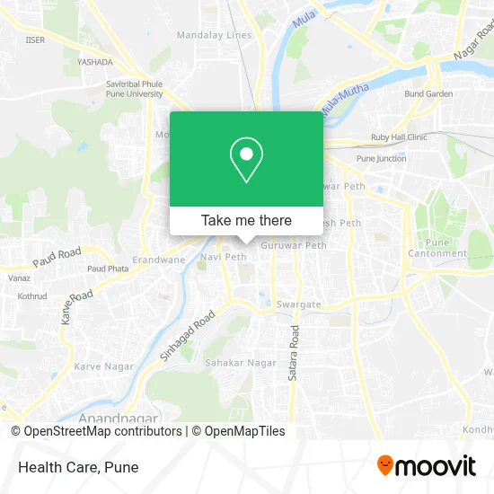 Health Care map