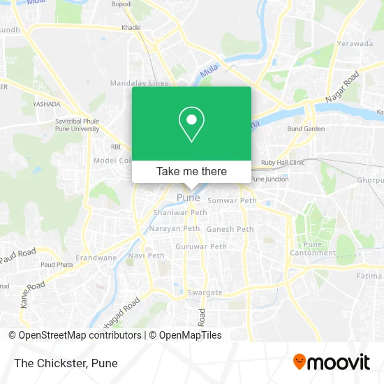 The Chickster map