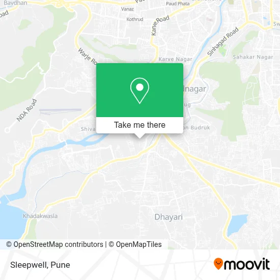 Sleepwell map