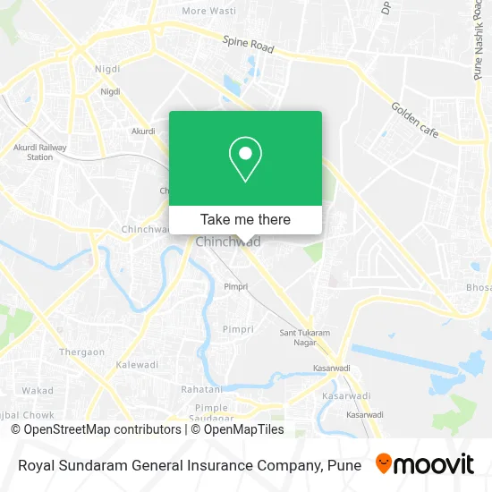 Royal Sundaram General Insurance Company map