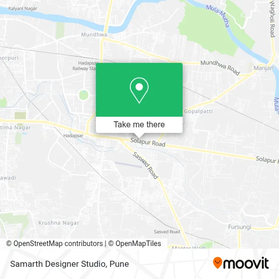 Samarth Designer Studio map