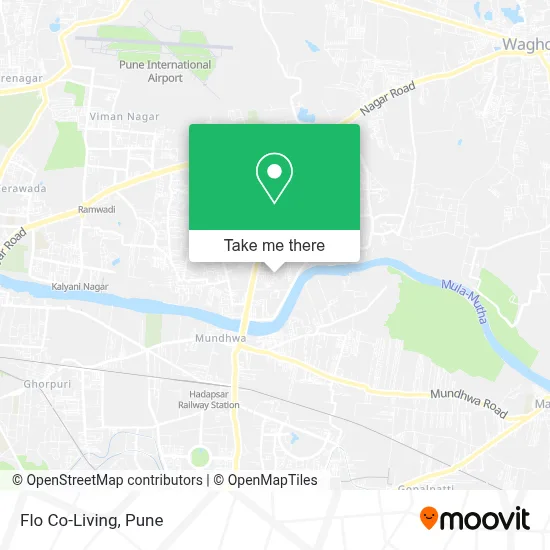 Flo Co-Living map