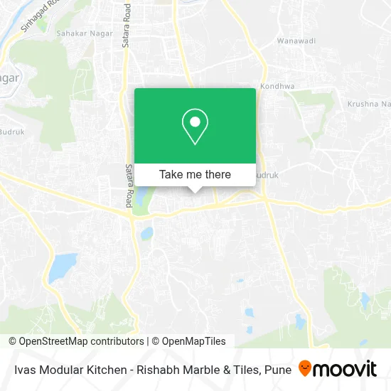 Ivas Modular Kitchen - Rishabh Marble & Tiles map
