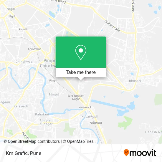 Km Grafic map