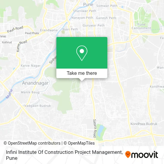 Infini Institute Of Construction Project Management map