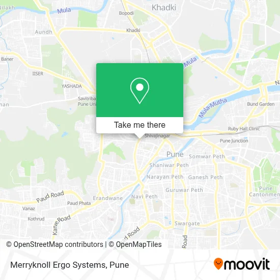 Merryknoll Ergo Systems map