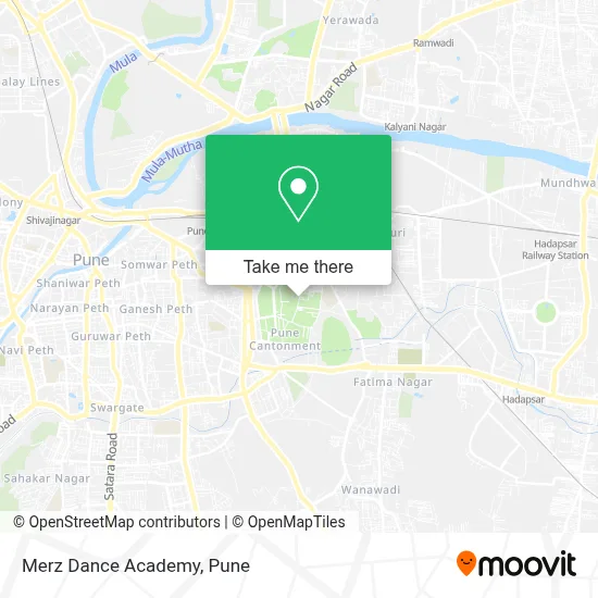 Merz Dance Academy map