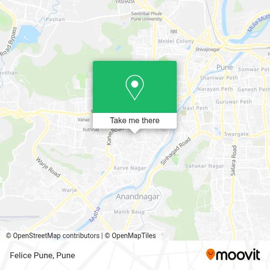 Felice Pune map