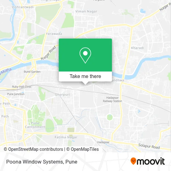 Poona Window Systems map