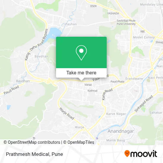 Prathmesh Medical map