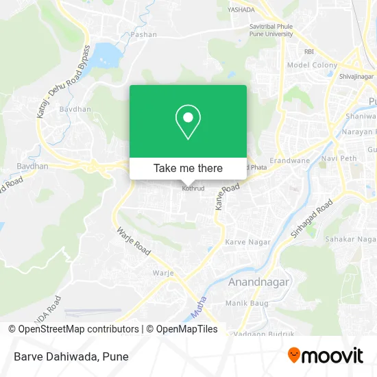 Barve Dahiwada map