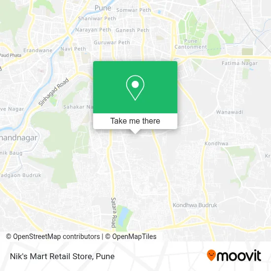 Nik's Mart Retail Store map