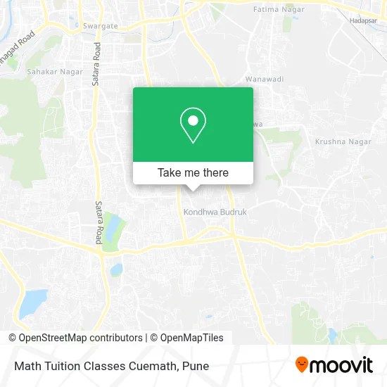 Math Tuition Classes Cuemath map