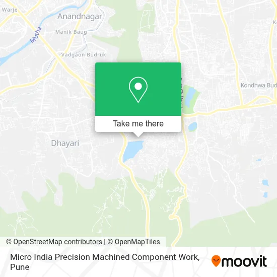 Micro India Precision Machined Component Work map