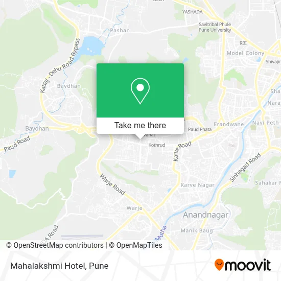 Hotel Mahalakshmi map