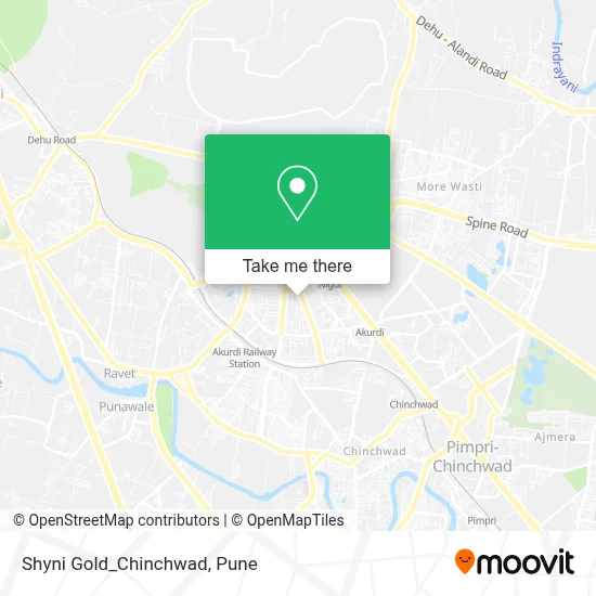 Shyni Gold_Chinchwad map