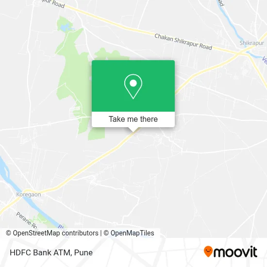HDFC Bank Atm map